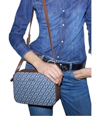 LIUJO MANHATTAN Umh&auml;ngetasche blauer Denim - Damentaschen - 4