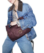LIUJO GERONA Handtasche mit Schulterriemen rote Aubergine - Damentaschen - 5