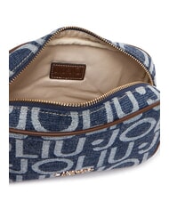 LIUJO EVRIM Mini-Schultertasche blauer Denim - Damentaschen - 5