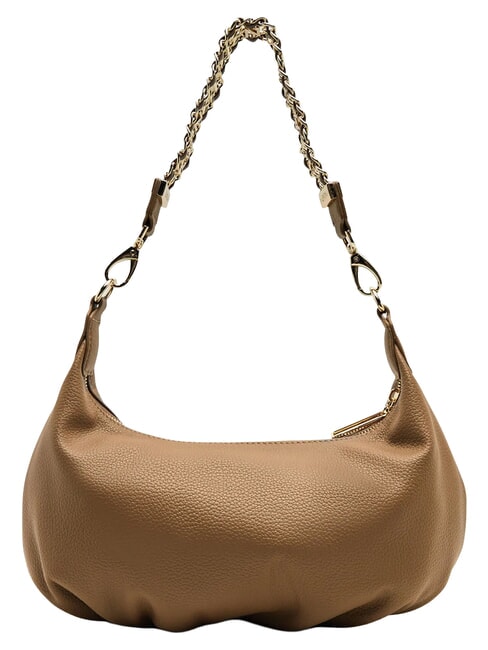 LENA Schultertasche mit Schultergurt taupe - Damentaschen