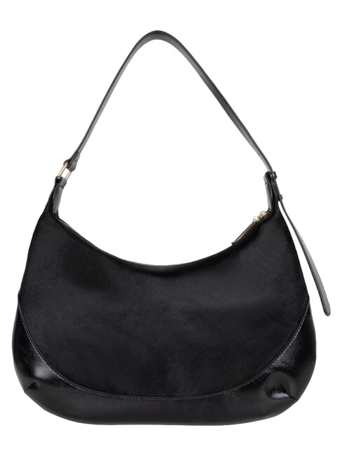 APOLLINE Schultertasche, Leder Schwarz - Damentaschen