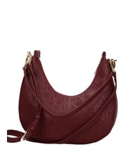 MARIO VALENTINO GYNEVRA RE Verstellbare Schultertasche Bordeaux - Damentaschen - 2
