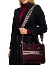 MARIO VALENTINO WINTER AELLA Handtasche mit Schulterriemen Bordeaux - Damentaschen - 2