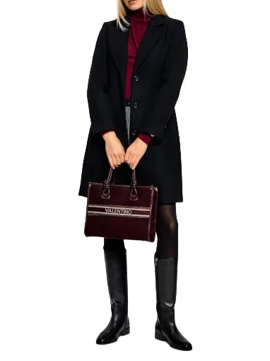 WINTER AELLA Handtasche mit Schulterriemen Bordeaux - Damentaschen