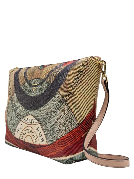 PLANETARIUM Schultertasche mit Clutch klassisch/beige - Damentaschen