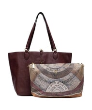 GATTINONI PLANETARIUM Doppelseitiger Shopper wilde/burgunder - Damentaschen - 5