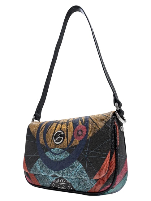 PLANETARIUM Mini-Schultertasche mit Schultergurt planet.black print - Damentaschen