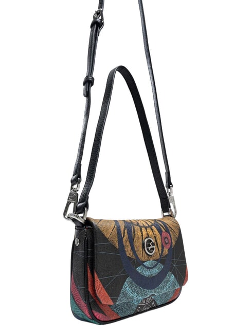 PLANETARIUM Mini-Schultertasche mit Schultergurt planet.black print - Damentaschen