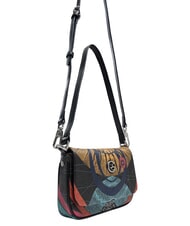 GATTINONI PLANETARIUM Mini-Schultertasche mit Schultergurt planet.black print - Damentaschen - 3