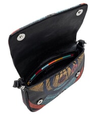 GATTINONI PLANETARIUM Mini-Schultertasche mit Schultergurt planet.black print - Damentaschen - 4