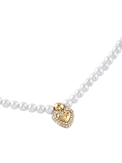 LOVE BITES Halskette mit herzf&ouml;rmigem Anh&auml;nger gelbes Gold - Halsketten