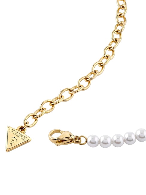 LOVE BITES Halskette mit herzf&ouml;rmigem Anh&auml;nger gelbes Gold - Halsketten
