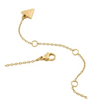 GUESS WILD FLOWER Halskette mit zentralem herzf&ouml;rmigen Anh&auml;nger gelbes Gold - Halsketten - 3