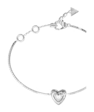 GUESS BELOVED Armband mit herzf&ouml;rmigem Anh&auml;nger SILBER - Armb&auml;nder - 2