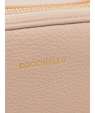 COCCINELLE ALPHA Kleine Schultertasche aus Leder Rosetten - Damentaschen - 4