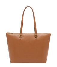 COCCINELLE ALPHA Einkaufstasche aus Leder Cognac - Damentaschen - 3