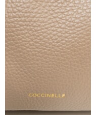 COCCINELLE CHERRY Mini-Schultertasche warmes Taupe - Damentaschen - 4