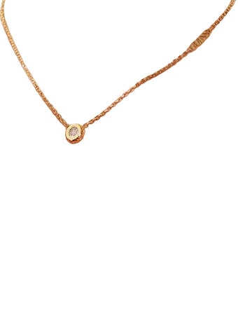 STYLISH GUESS Halskette, m&uuml;nzf&ouml;rmig mit Logo gelbes Gold - Halsketten