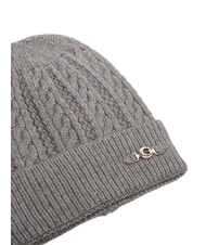 GUESS FRANCES KNITTED Strickm&uuml;tze mit B&uuml;ndchen grau - M&uuml;tzen/H&uuml;te - 3