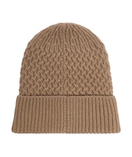 GUESS KNITTED Kappe mit Umschlag und Logo an der Seite BEIGE - M&uuml;tzen/H&uuml;te - 2