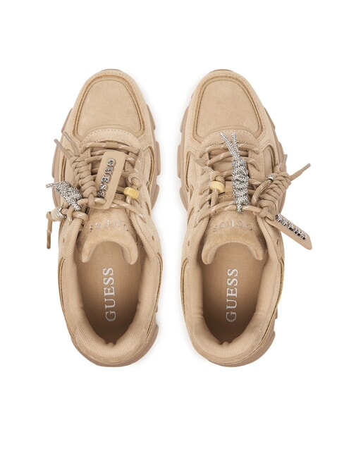 IRRINA Ledersneakers nat&uuml;rlich - Damenschuhe