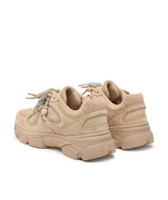 GUESS IRRINA Ledersneakers nat&uuml;rlich - Damenschuhe - 3