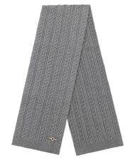 GUESS FRANCES KNITTED Schal mit Flechtmuster grau - Schals - 2