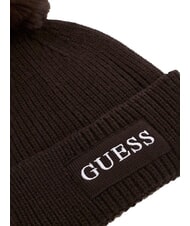 GUESS AMORETTE KNITTED Hut mit Bommeln bitter braun - M&uuml;tzen/H&uuml;te - 3