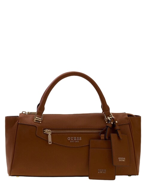 ANTONIA Handtasche mit Schulterriemen COGNAC - Damentaschen