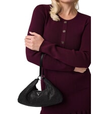 GUESS JEWELS Schultertasche, doppelt tragbar SCHWARZ - Damentaschen - 2