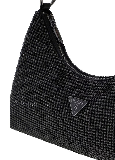 JEWELS Schultertasche, doppelt tragbar SCHWARZ - Damentaschen