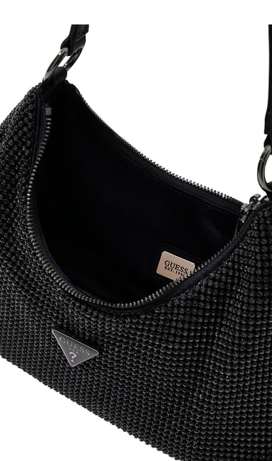 JEWELS Schultertasche, doppelt tragbar SCHWARZ - Damentaschen