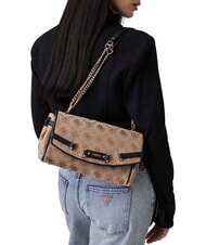 GUESS DOROTHY Umh&auml;ngetasche Milchlogo/schwarz - Damentaschen - 2