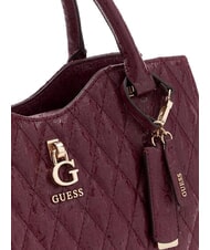 GUESS TAMARA Handtasche mit Schulterriemen Merlot - Damentaschen - 5
