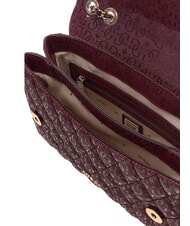 GUESS TAMARA Gesteppte Schultertasche Merlot - Damentaschen - 5