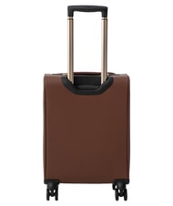GUESS SAMANTHA 18 Handgep&auml;ckwagen Latte-Logo / braun - Handgep&auml;ck - 4