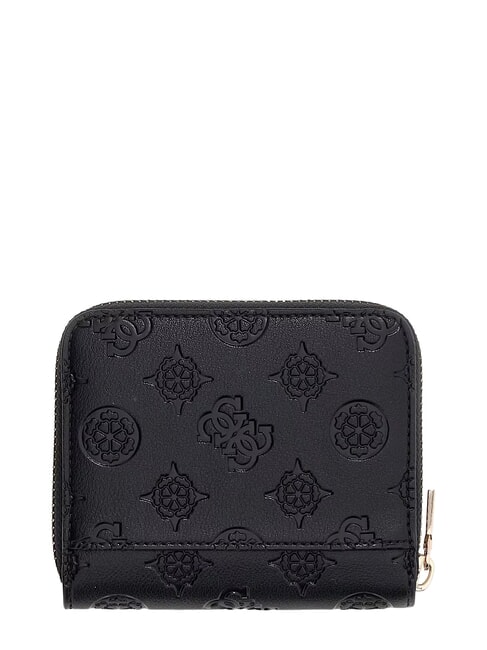CARMELLA Kompaktes Portemonnaie schwarzes Logo - Brieftaschen Damen