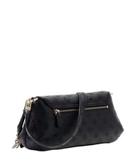 GUESS CARMELLA Umh&auml;ngetasche schwarzes Logo - Damentaschen - 2