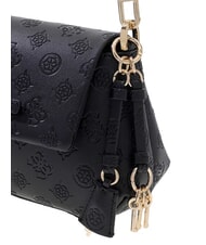 GUESS CARMELLA Umh&auml;ngetasche schwarzes Logo - Damentaschen - 3