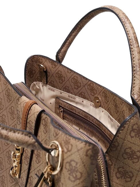 YVONNE LOGO Handtasche mit Schulterriemen MILCH-LOGO - Damentaschen