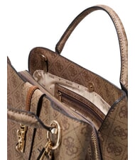 GUESS YVONNE LOGO Handtasche mit Schulterriemen MILCH-LOGO - Damentaschen - 5