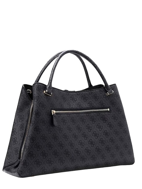 YVONNE LOGO Handtasche mit Schulterriemen Kohle - Damentaschen