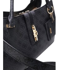 GUESS YVONNE LOGO Handtasche mit Schulterriemen Kohle - Damentaschen - 5