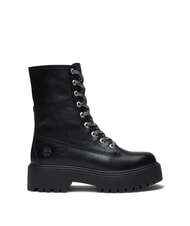 TIMBERLAND STONE STREET Lederstiefeletten schwarzes Vollkorn - Damenschuhe - 3