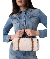 GUESS TAYLOR Handtasche mit Schulterriemen Cremewei&szlig;/Cognac - Damentaschen - 2