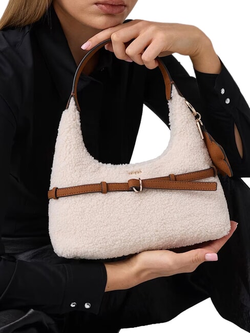 TAYLOR Handtasche Cremewei&szlig;/Cognac - Damentaschen
