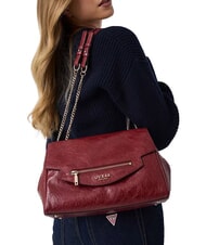 GUESS ANTONIA Schultertasche mit zwei Henkeln ROT - Damentaschen - 2