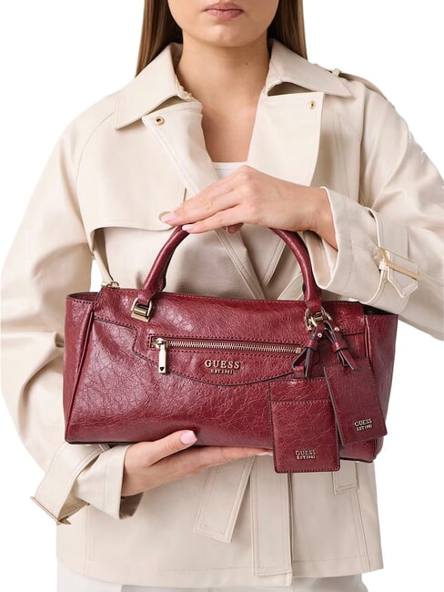 ANTONIA Handtasche mit Schulterriemen ROT - Damentaschen