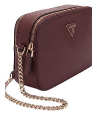GUESS NOELLE 2  Mini-Schulterkameratasche Burgund - Damentaschen - 5