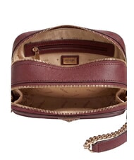 GUESS NOELLE 2  Mini-Schulterkameratasche Burgund - Damentaschen - 6